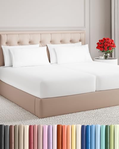 Split King 7 Piece Bed Sheet Set by CGKUnlimited