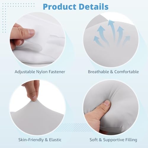 Lumbar Support Pillow for Sleeping, Adjustable Wrap-Around Cushion, Soft - Image 4