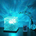 2026 New Ocean Wave Projector Light, 16 Color Touch & Remote Ocean Lamp, 3D Water Ripple LED Night Light, Romantic Ambient Lighting for Bedroom, Kids Room, Meditation, Relaxation, Home Decor by Mavsigak