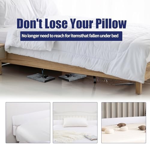 HOMBYS Wedge Pillow Headboard for Bed Gap, Foldable Bed Wedge Gap Filler Twin - Image 6