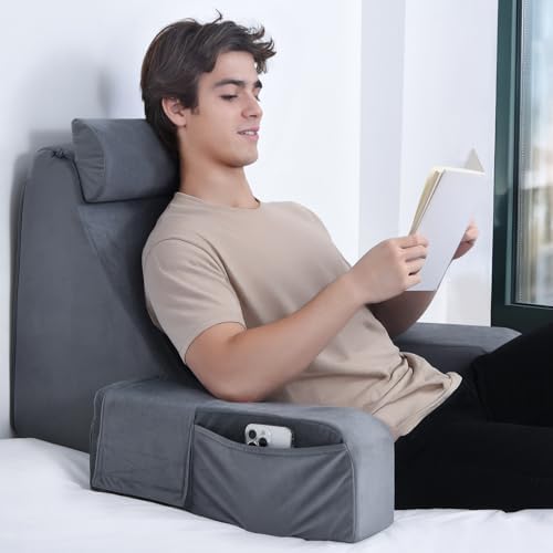 ENITYA 21" Reading Pillow for Bed by ENITYA