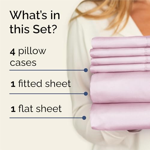 King 6 Piece Bed Sheet Set - Image 2