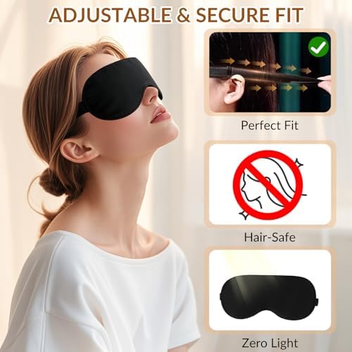 100% 6A Mulberry Silk Sleep Mask - Image 6