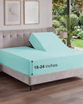 CGK Linens Extra Deep Flex Top Split Head King Fitted Sheet Only by CGKUnlimited