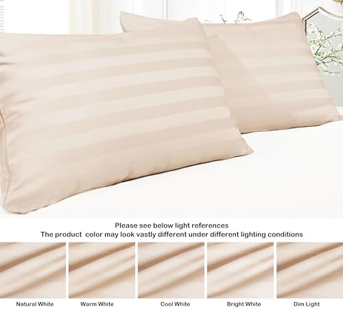 100% Egyptian Cotton Standard Size Pillow Protectors - Image 7
