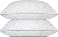 HIMOON Shredded Memory Foam Pillows, Medium Firm Queen Size Pillows 2 Pack by HIMOON