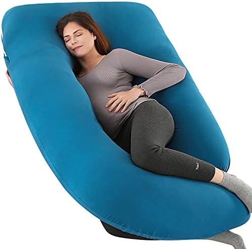 Elover U Shaped Pregnancy Pillow, Full Body Maternity Support by Elover