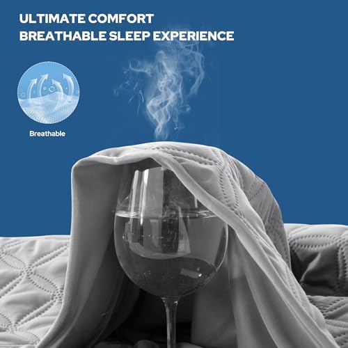 BEDLORE Waterproof Queen Size Mattress Protector, Deep Pocket Fit - Image 5