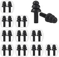 10 Pairs Noise Cancelling Ear Plugs, Premium Soft Silicone, Waterproof by BUYBUYGO