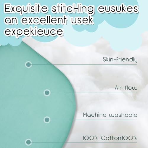 Hahafelt 3 Pcs Pregnancy Pillow Cover U+J Shaped Full Body Pregnancy Pillow - Image 3