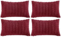 Fancy Homi 4 Packs Decorative Throw Pillow Covers by Fancy+Homi