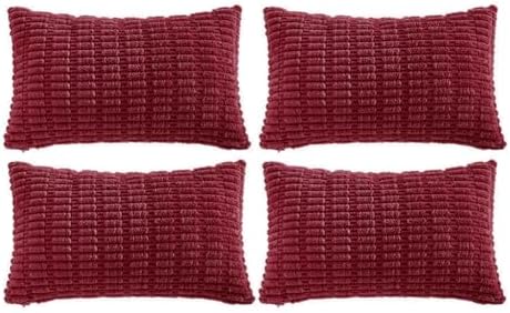 Fancy Homi 4 Packs Decorative Throw Pillow Covers by Fancy+Homi