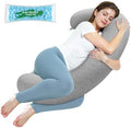 SweetSlubr Body Pillow, Memory Foam Pregnancy Pillow Leg Pillow 47.2x9.8in by Unknown