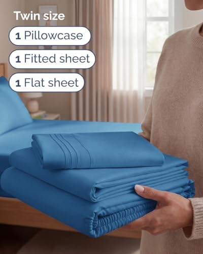 Twin Size 3 Piece Sheet Set - Image 3