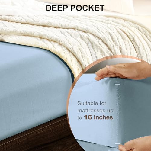 FreshCulture California King Fitted Sheet Only - Image 4