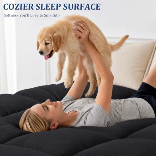 Full Mattress Topper, 900 GSM High-Fill Design, Fuller & Plusher Feel - Image 4