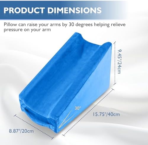Arm Elevation Pillow, Arm Wedge Elevation Pillow Excellent, Ergonomic Elbow - Image 4