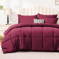 Love's cabin Plaid King Comforter Set by Lovescabin