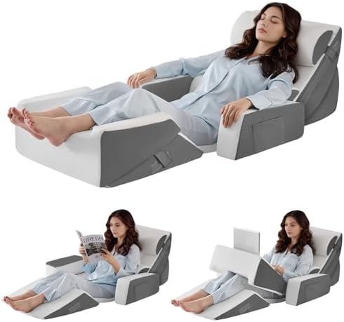 Yojoker 9PCS Orthopedic Bed Wedge Pillow Set by Yojoker