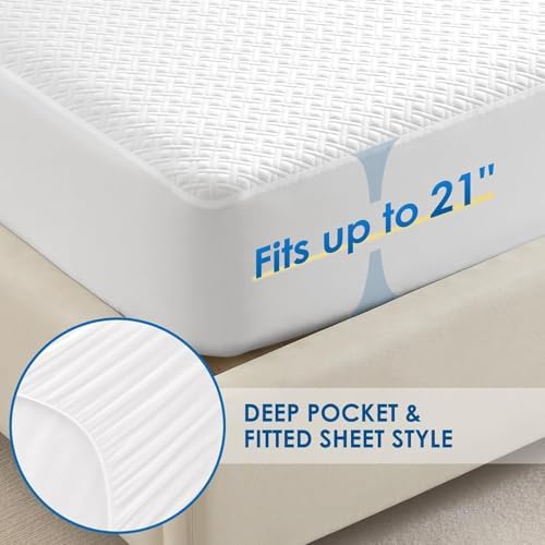 Cozymaker California King Size 100% Waterproof Mattress Protector - Image 4