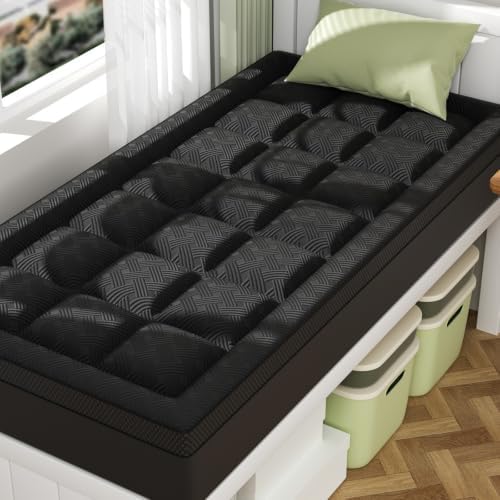 College Dorm Room Essentials Twin XL Mattress Topper Pillow Top by Qocismile