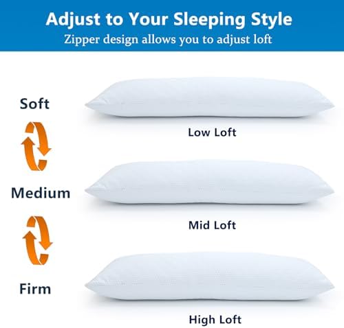 1 MIDDLE ONE Cooling Body Pillow, Memory Foam Body Pillows - Image 6