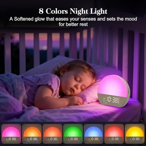 KEPLUG Sunrise Alarm Clock Sound Machine - Image 6
