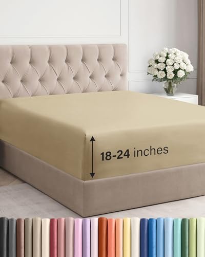 CGK Linens Extra Deep Full Fitted Sheet by CGKUnlimited