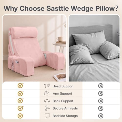 Sasttie 15-25 inch Adjustable Reading Pillow - Image 6