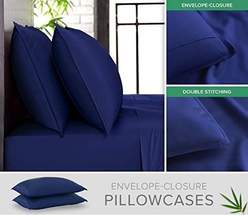 Pure Bamboo California King Sheets, Genuine 100% Organic Viscose Derived from - Image 3