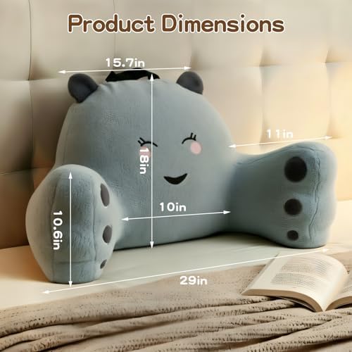 Reading Pillow for Sitting Up in Bed Couch - Image 2