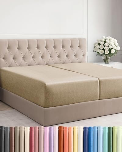 CGK Linens Extra Deep Split King Fitted Sheet Only by CGKUnlimited