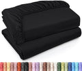 Pack of 2 King Fitted Sheet, Fits Up to 15 Inch Deep Pocket by UTOPIABEDDING