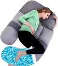Shredded Memory Foam U Shaped Pregnancy Pillow by ASAWESLING