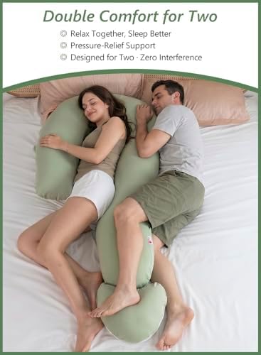 Meiz Question Mark Body Pillow for Adults & Couples - Image 3