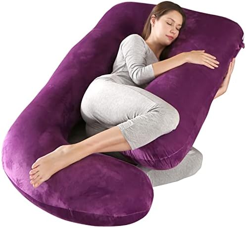 BATTOP Pregnancy Pillows for Sleeping- U Shaped Full Body Maternity Pillow by BATTOP