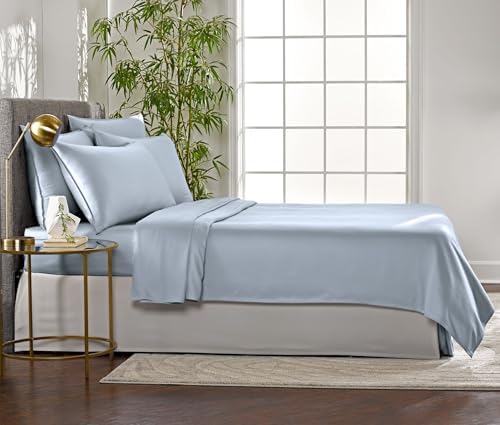 Pure Bamboo Full Sheets, Genuine 100% Organic Viscose Derived from Bamboo Bed - Image 4