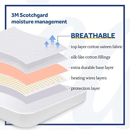 Sealy Heated Mattress Pad Full Size - Image 6
