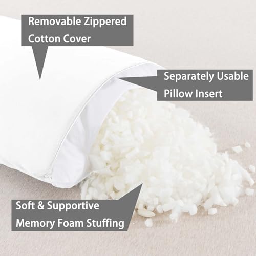 WhatsBedding Memory Foam Body Pillow - Image 2
