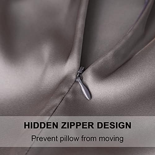 Mulberry Silk Pillowcase for Hair and Skin, Standard Size Cooling Silk Pillow - Image 2