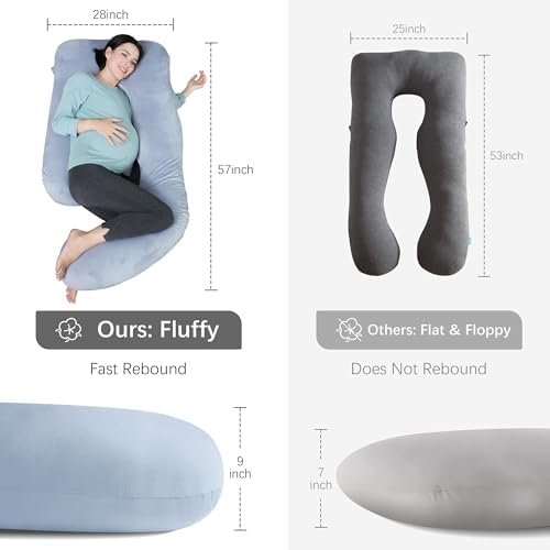MOON PARK Pregnancy Pillows for Sleeping - Image 7