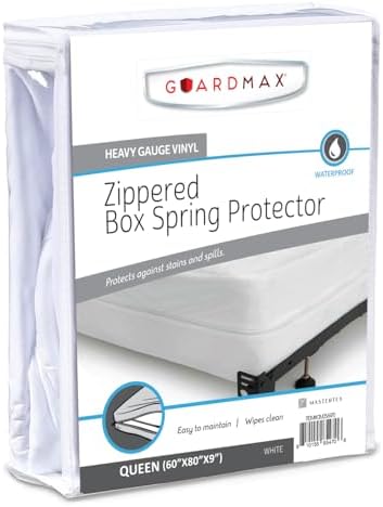Guardmax Heavy Duty Vinyl Box Spring Cover by Guardmax