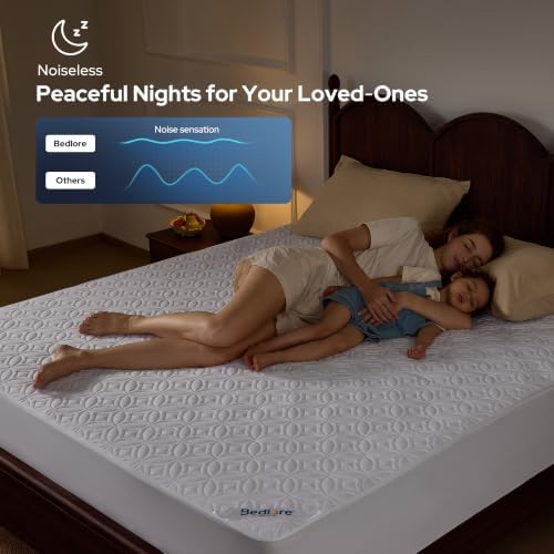 BEDLORE Waterproof Mattress Protector, King Size Mattress Pad - Image 4