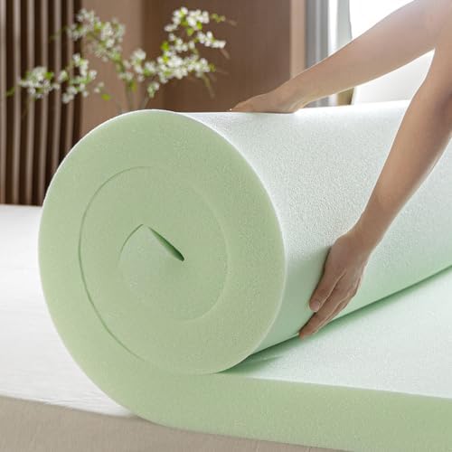 ZINUS 4 Inch Green Tea Memory Foam Mattress Topper, Dorm Bedding, - Image 6
