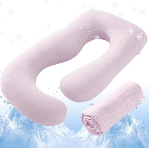Sasttie Cooling Pregnancy Pillow Cover by SASTTIE