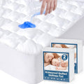 2 Pack Full Size Mattress Protector Pad Waterproof Cover by SpringspiritBedding