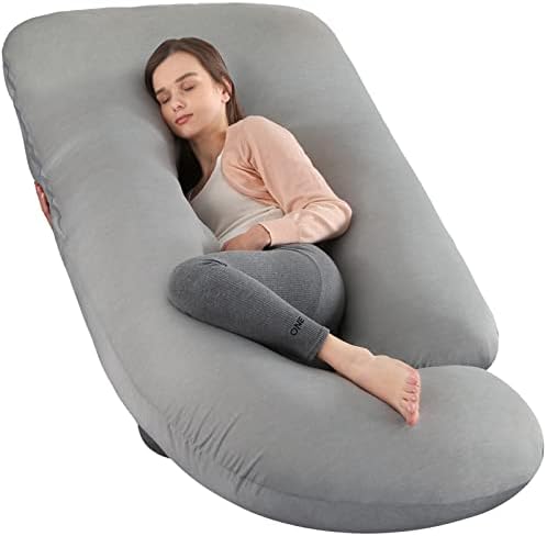 Elover U Shaped Pregnancy Pillow, Full Body Maternity Support by Elover