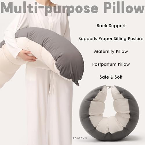 Peallow – Long Round Body Pillow - Image 6