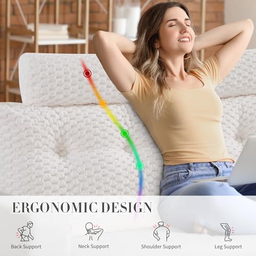 EUHAMS Headboard Pillow King - Image 3