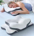 Cooling Pillow for Sleeping, Odorless Memory Foam Pillows by Latree